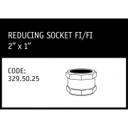Marley Philmac Reducing Socket FI/FI 2" x 1" - 329.50.25
